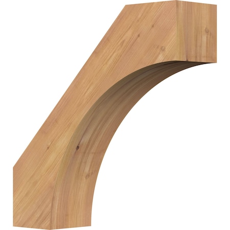 Ekena Millwork 5 1/2"W x 20"D x 20"H Westlake Smooth Knee Brace, Western Red Cedar BRC06X20X20WTL00SWR